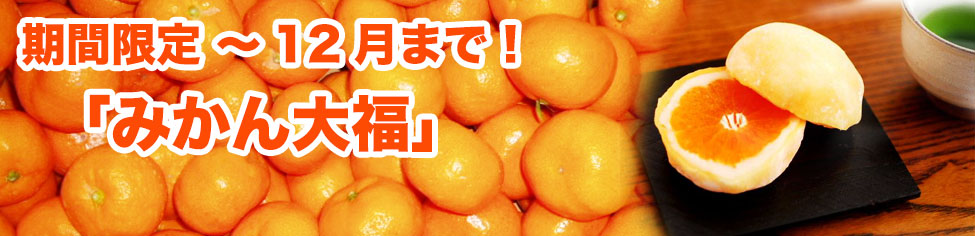 ~12月限定!みかん大福